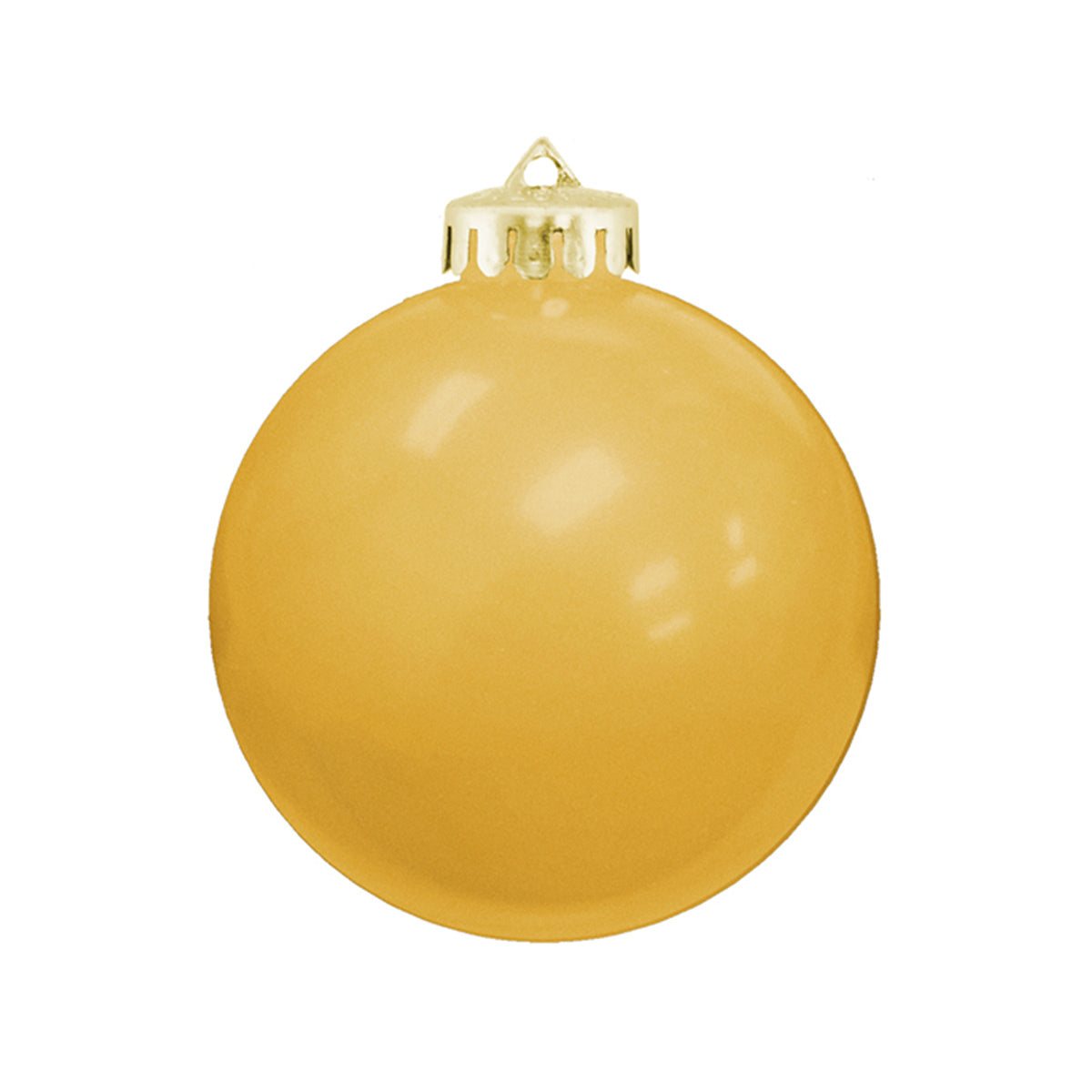 3¼" USA-Made Round Glossy Shatterproof Ornament