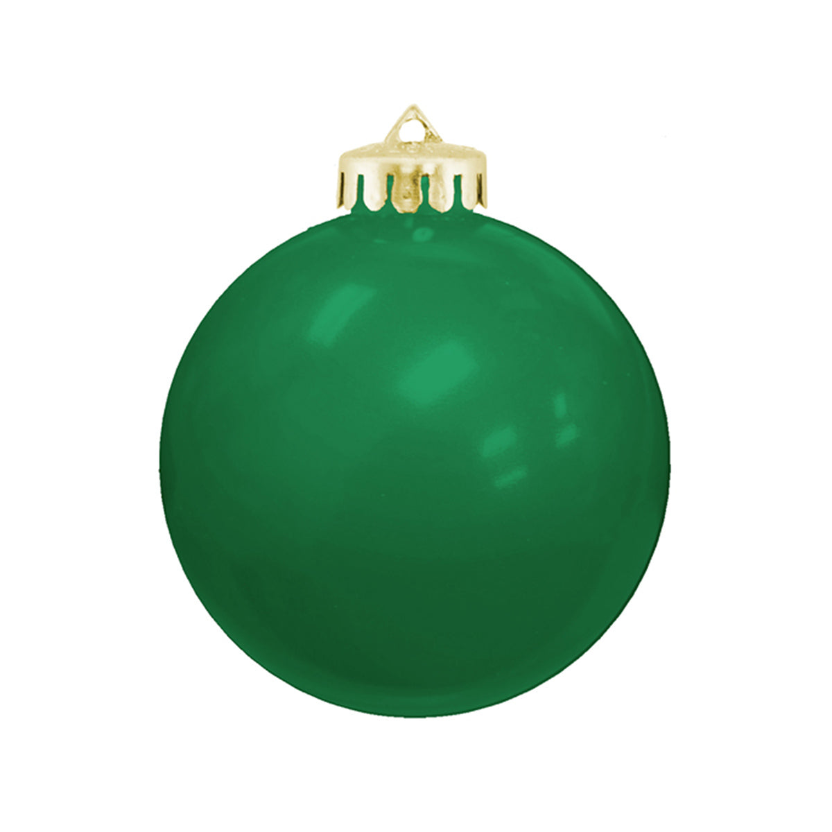 3¼" USA-Made Round Glossy Shatterproof Ornament