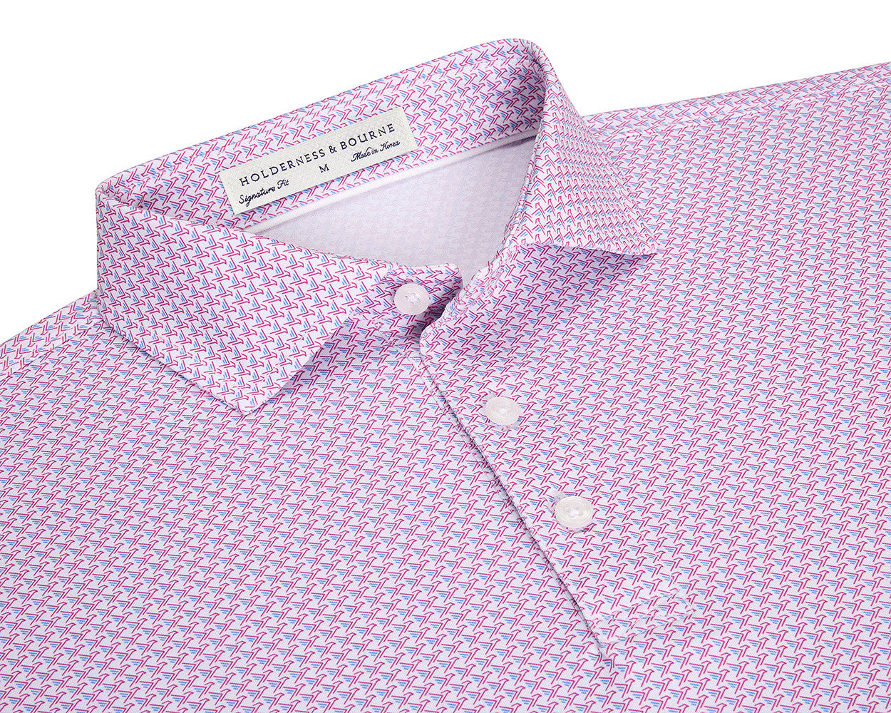Holderness & Bourne The Justice Printed Shirt