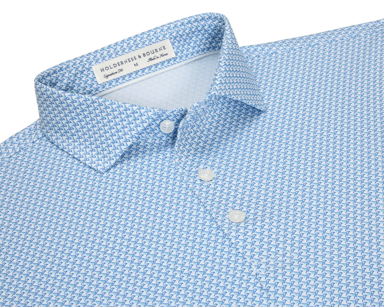 Holderness & Bourne The Justice Printed Shirt
