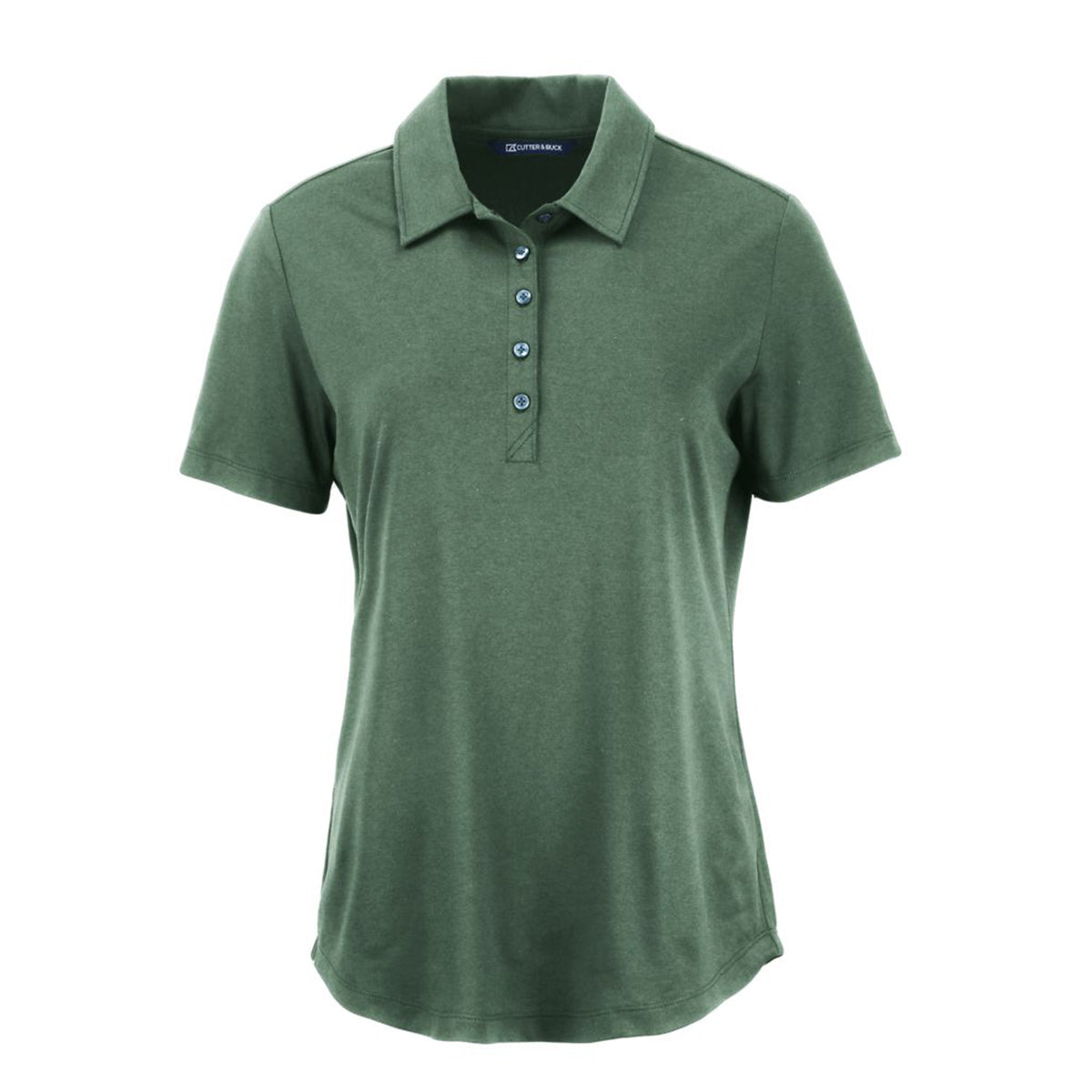 Cutter & Buck Women's Coastline Recycled Double Peached Polo
