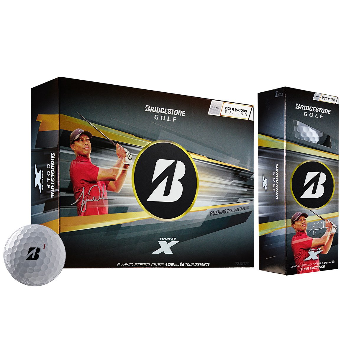 Bridgestone Tour B X Tiger Woods Edition Golf Balls