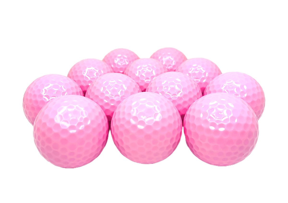 Light Pink Golf Balls