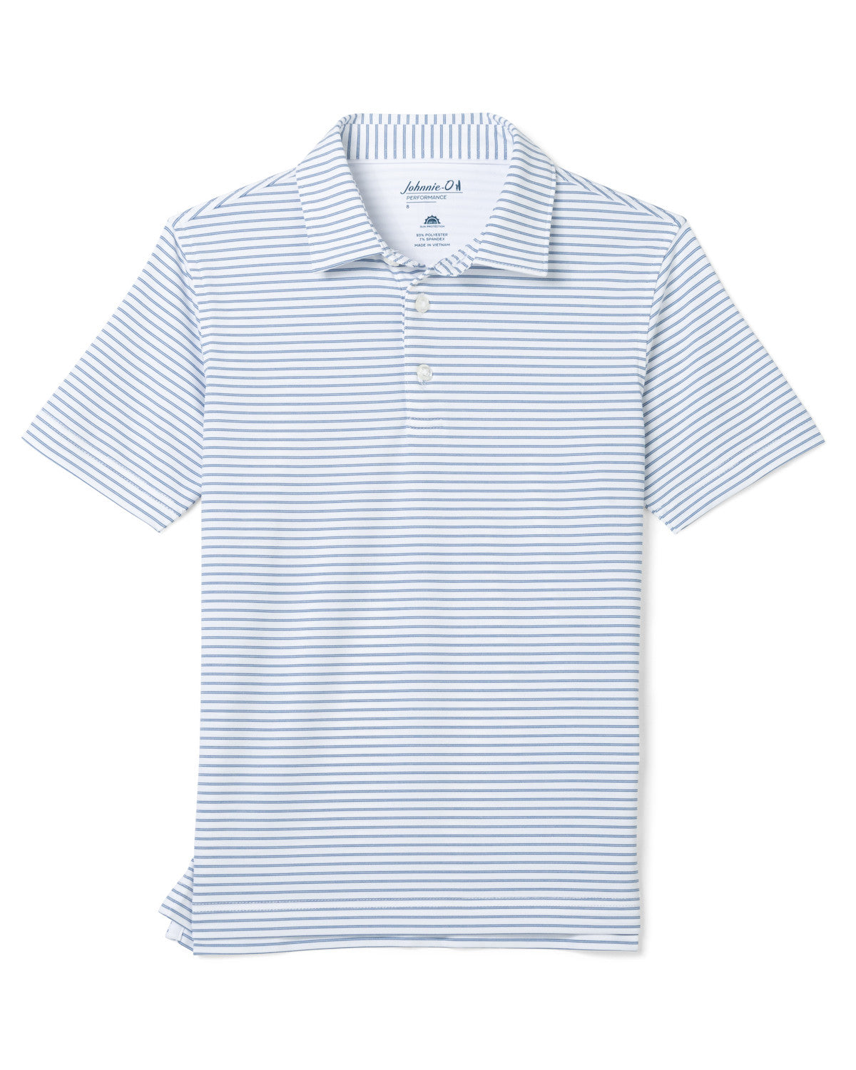 Johnnie-O Men's Prep-Formance Michael Striped Jersey Polo