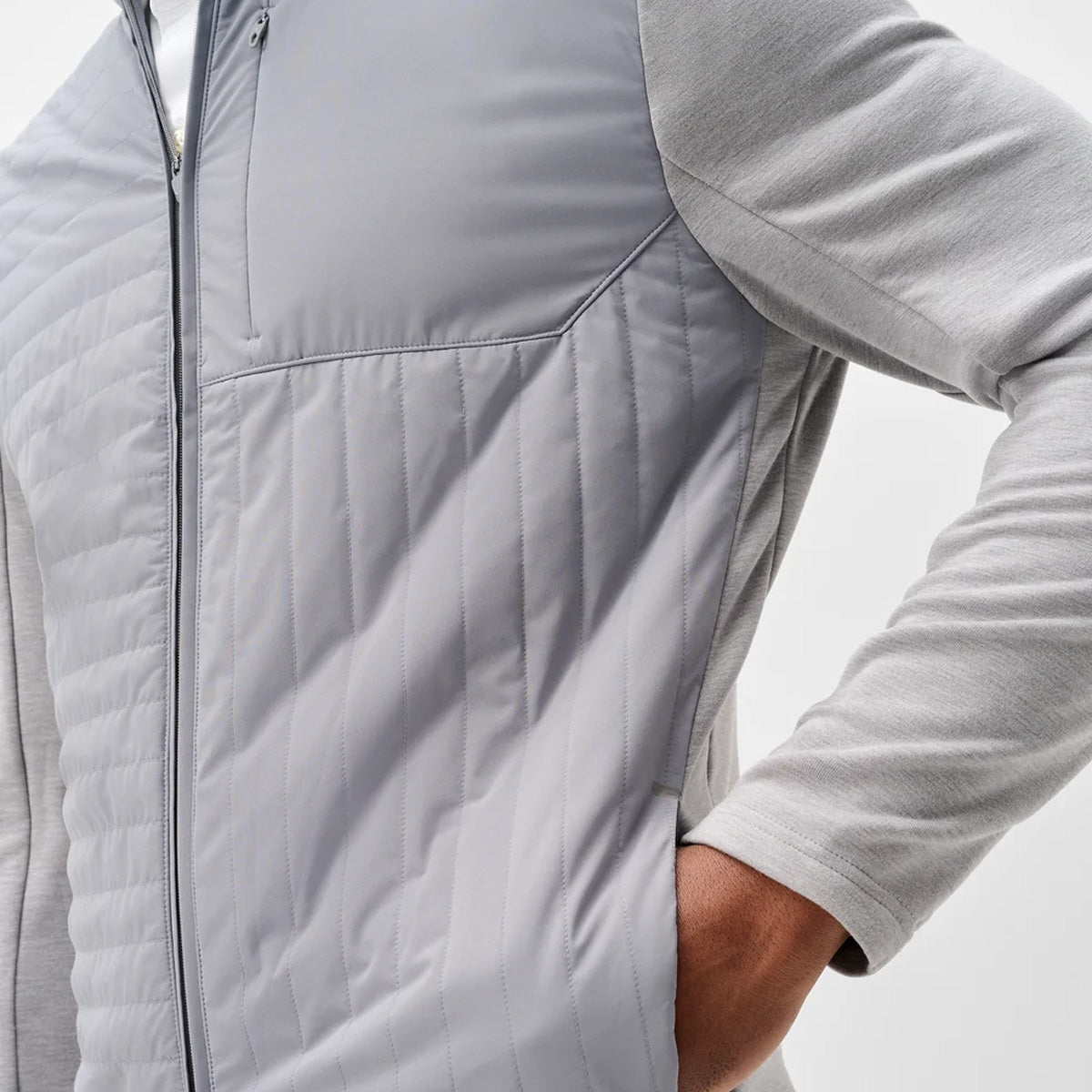 Johnnie-O Men's Mixed Media Jacket