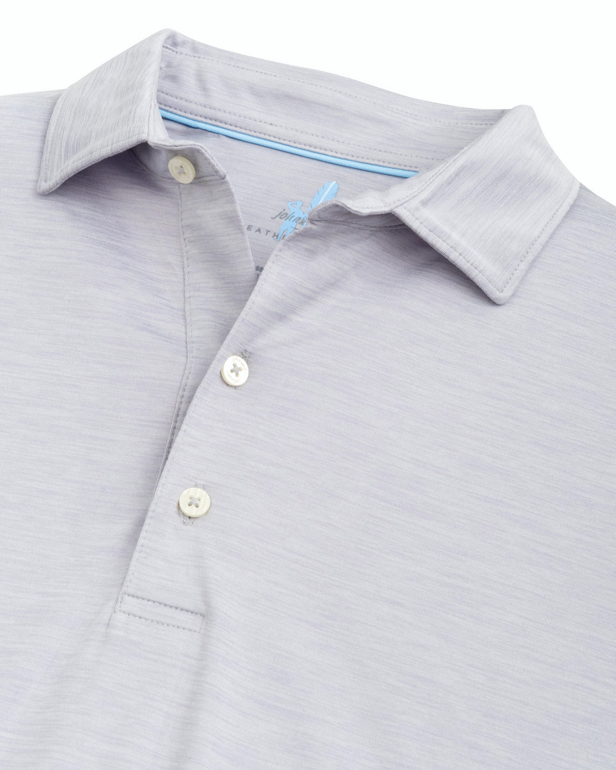 Johnnie-O Men's Prep-Formance Swing Heather Long Sleeve Jersey Polo