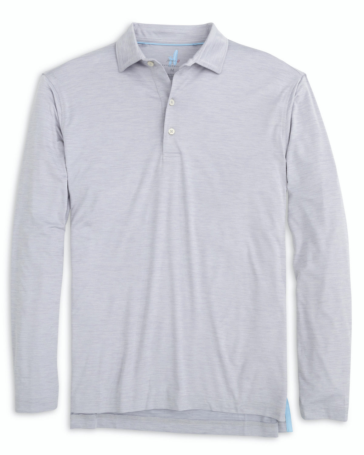 Johnnie-O Men's Prep-Formance Swing Heather Long Sleeve Jersey Polo