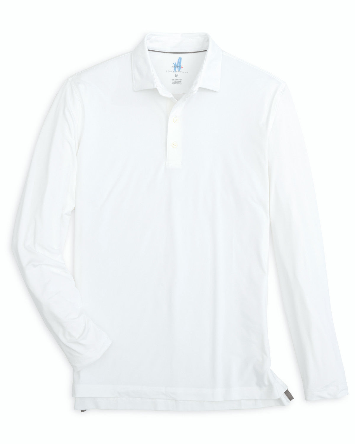 Johnnie-O Men's Prep-Formance Swing Heather Long Sleeve Jersey Polo