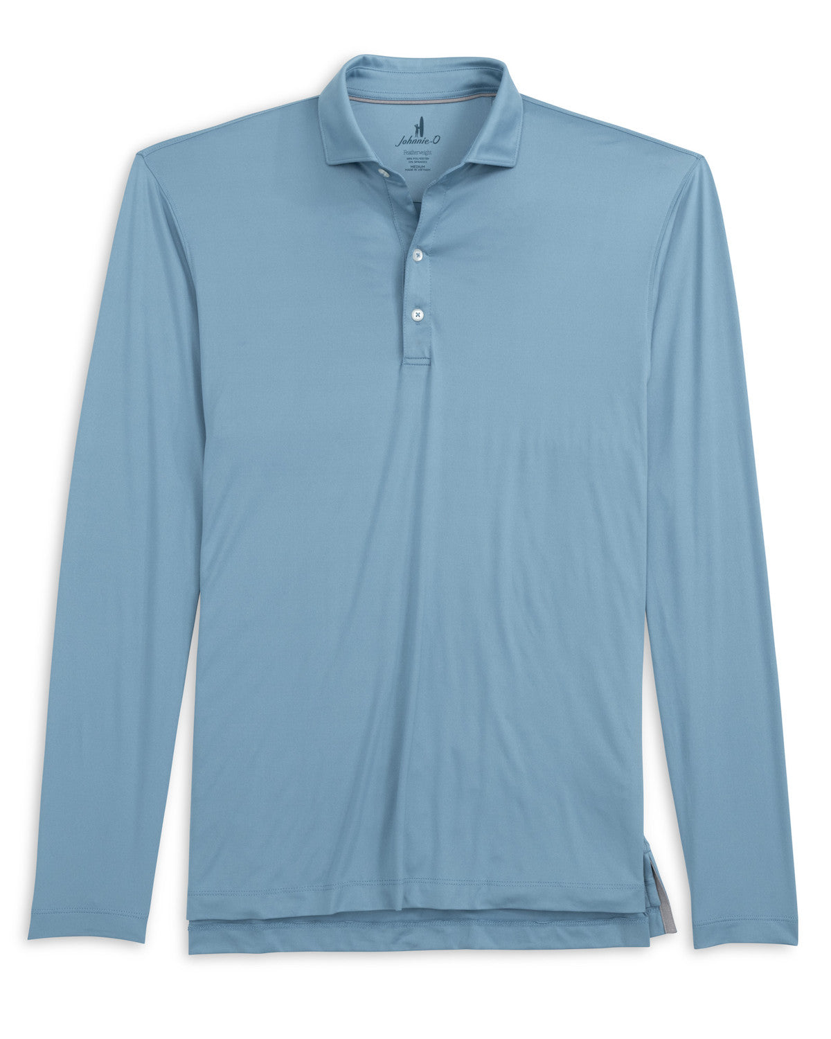 Johnnie-O Men's Prep-Formance Swing Heather Long Sleeve Jersey Polo