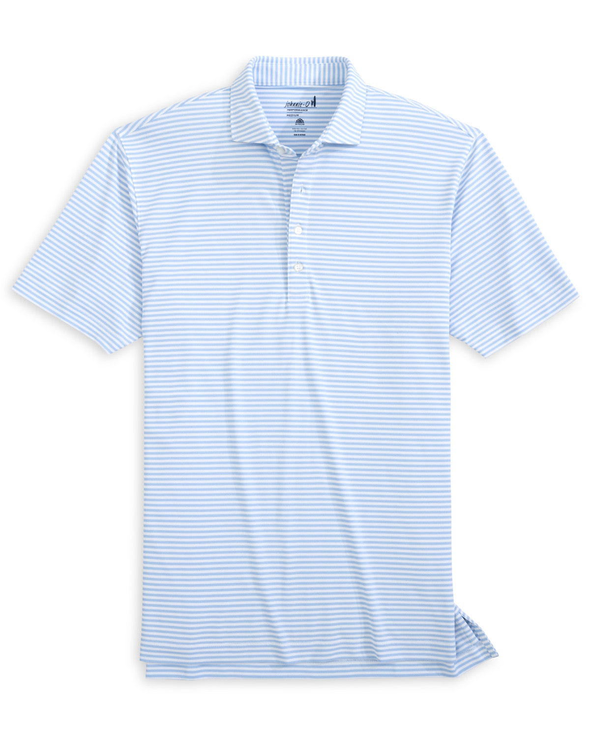 Johnnie-O Men's Performance Mesh Polo - Stetson Stripe