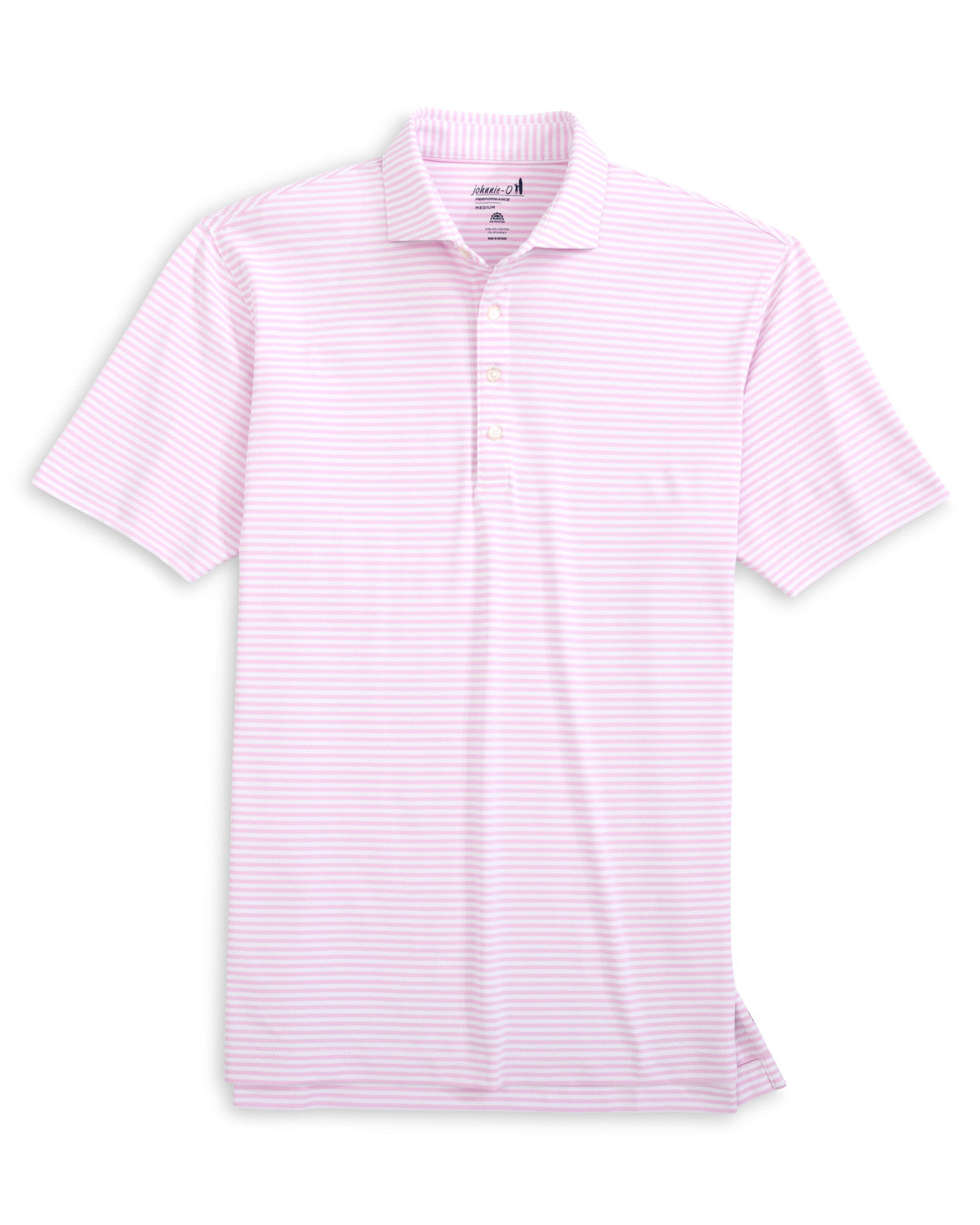 Johnnie-O Men's Performance Mesh Polo - Stetson Stripe