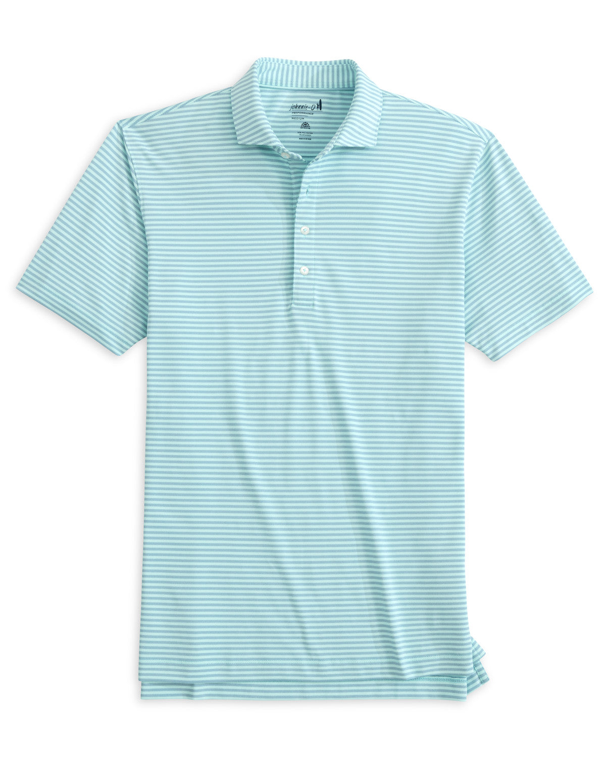 Johnnie-O Men's Performance Mesh Polo - Stetson Stripe