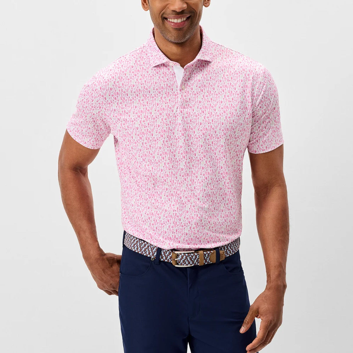 Johnnie-O Men's Zona Drinks Polo