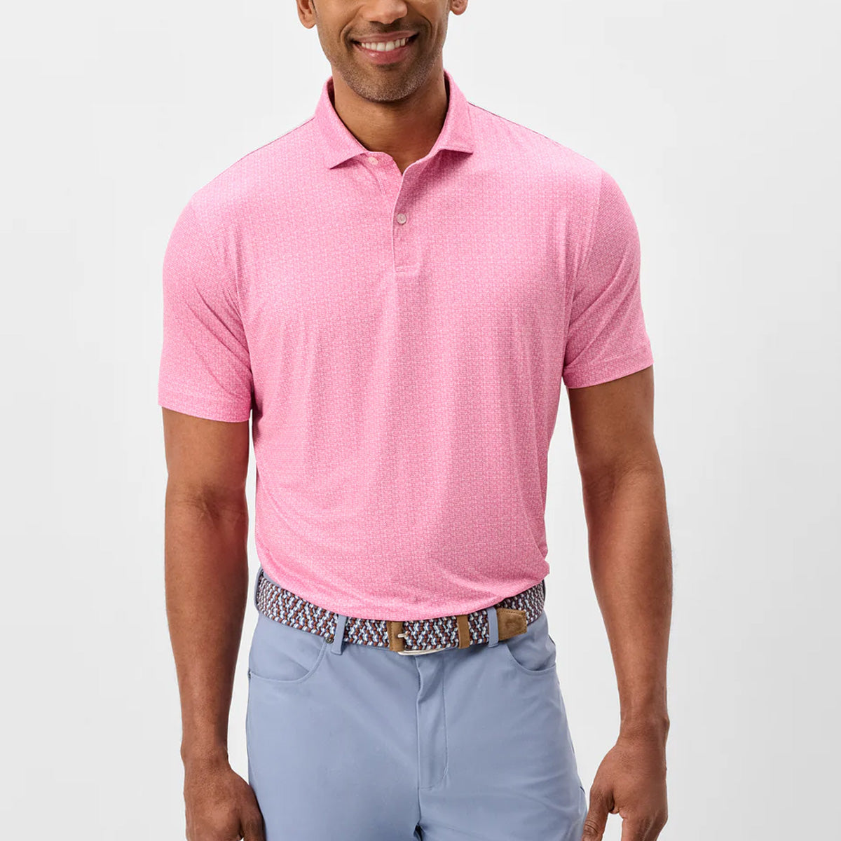 Johnnie-O Men's Fall Flower Polo
