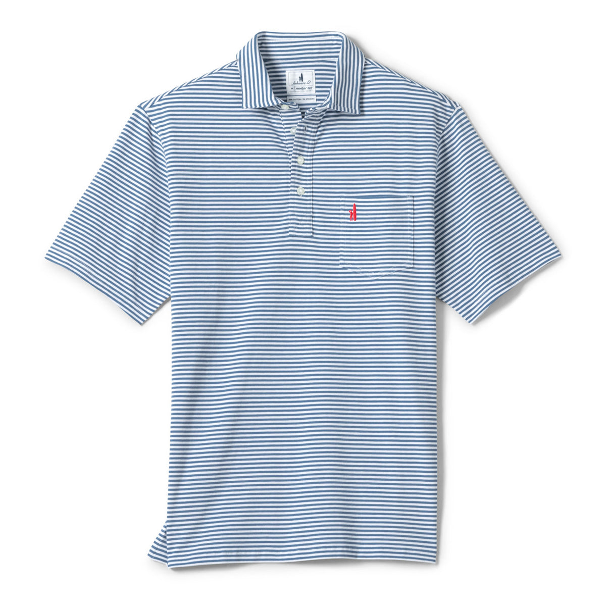 Johnnie-O Men's Original 4-Button Polo- Jacks Stripe
