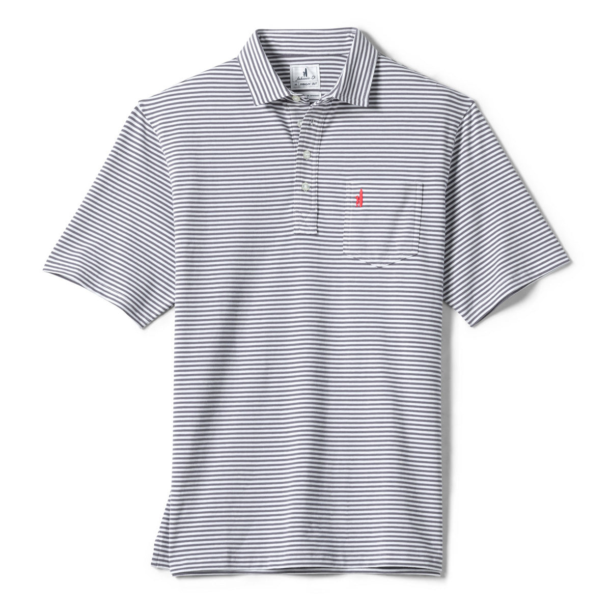 Johnnie-O Men's Original 4-Button Polo- Jacks Stripe