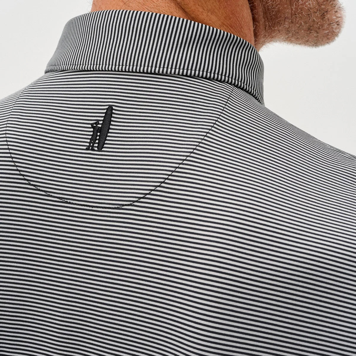 Johnnie-O Men's Performance Jersey Polo - Lyndonn Stripe
