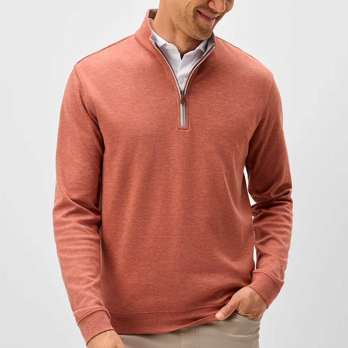 Johnnie-O Men's Sully Quarter-Zip Pullover Shirt