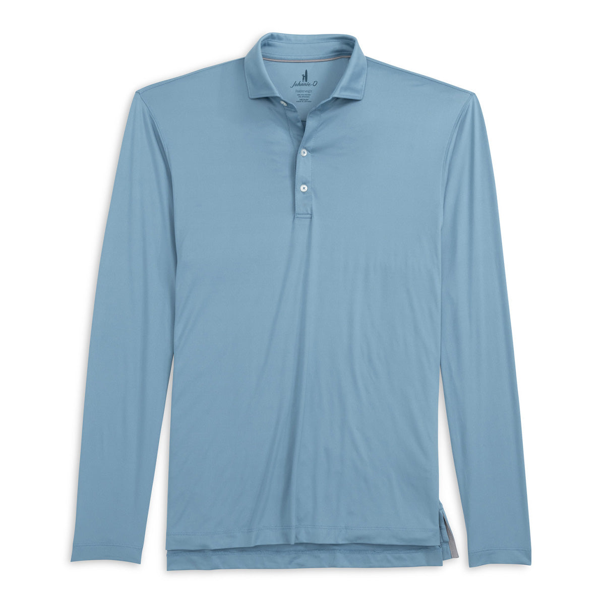 Johnnie-O Men's Prep-Formance Swing Heather Long Sleeve Jersey Polo