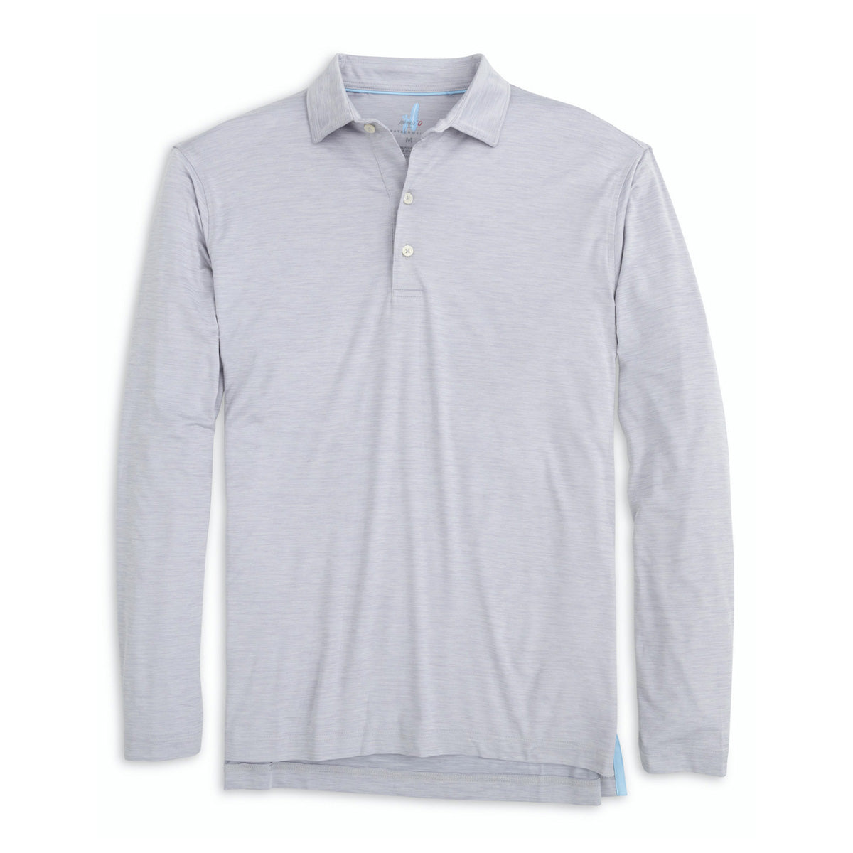 Johnnie-O Men's Prep-Formance Swing Heather Long Sleeve Jersey Polo