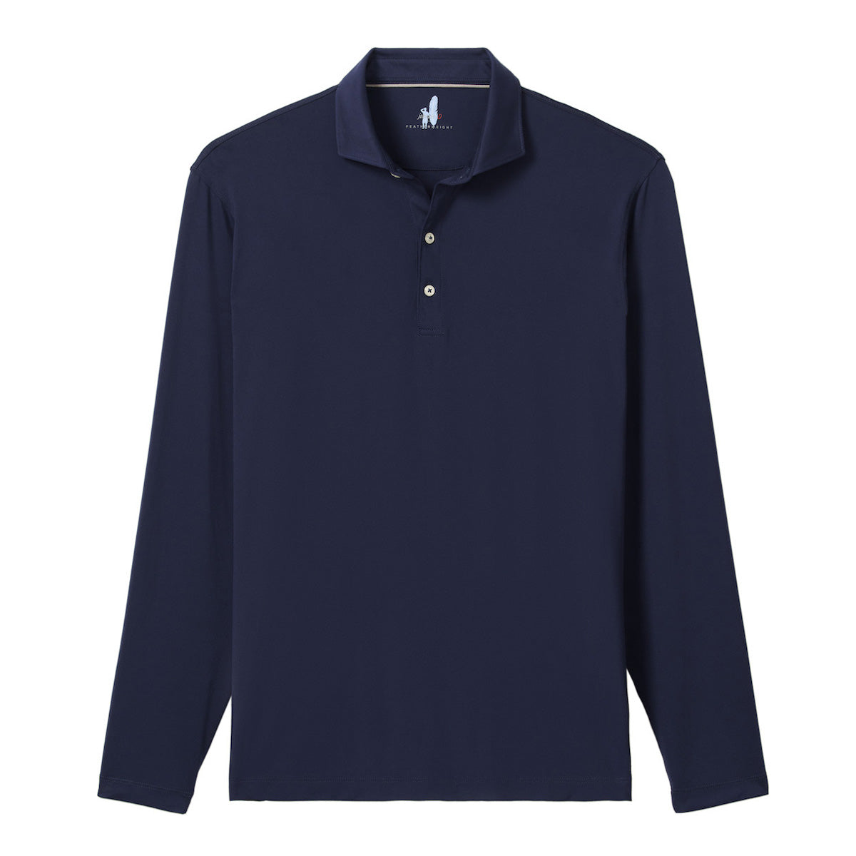 Johnnie-O Men's Prep-Formance Swing Heather Long Sleeve Jersey Polo
