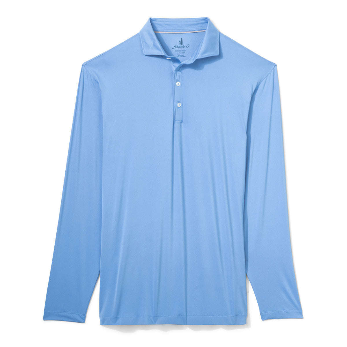 Johnnie-O Men's Prep-Formance Swing Heather Long Sleeve Jersey Polo