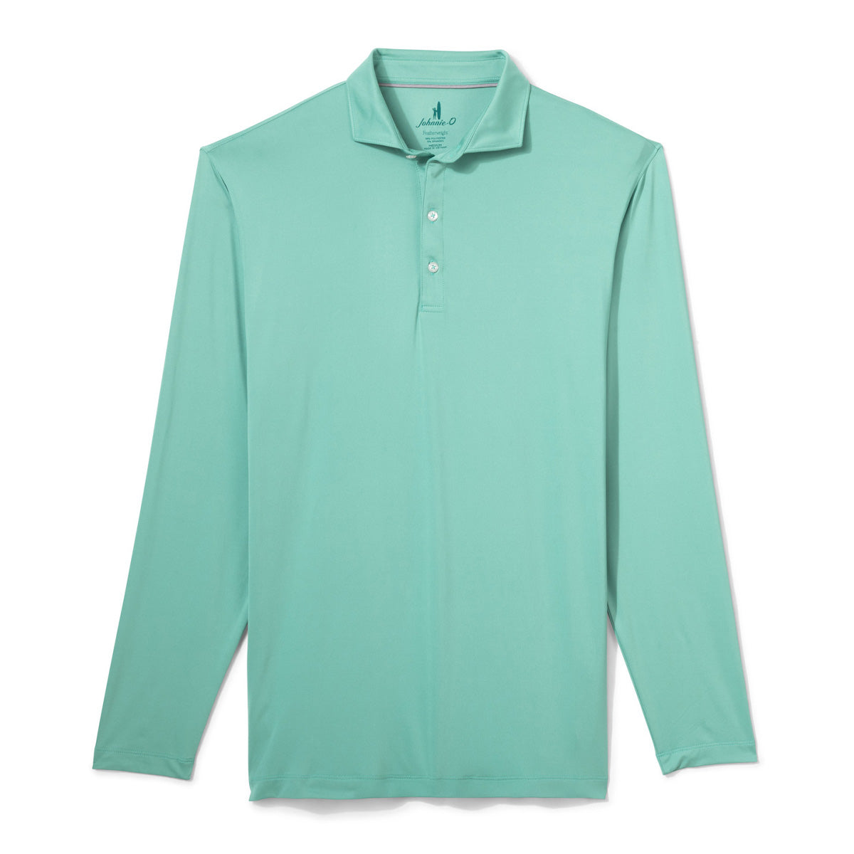 Johnnie-O Men's Prep-Formance Swing Heather Long Sleeve Jersey Polo