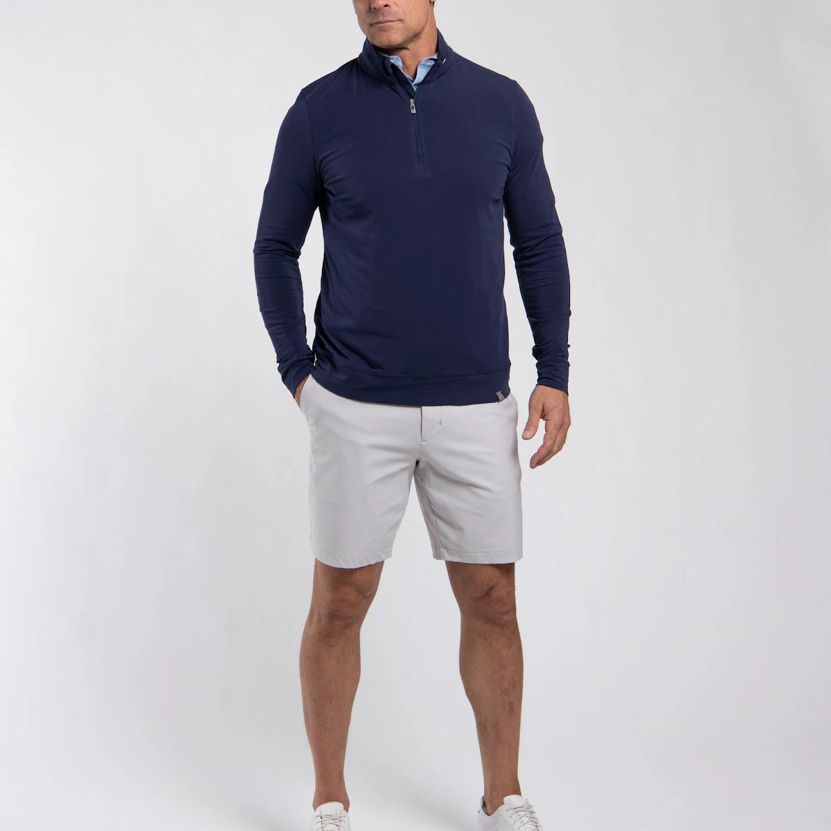 KJUS Men's Hollow Pima Half-Zip