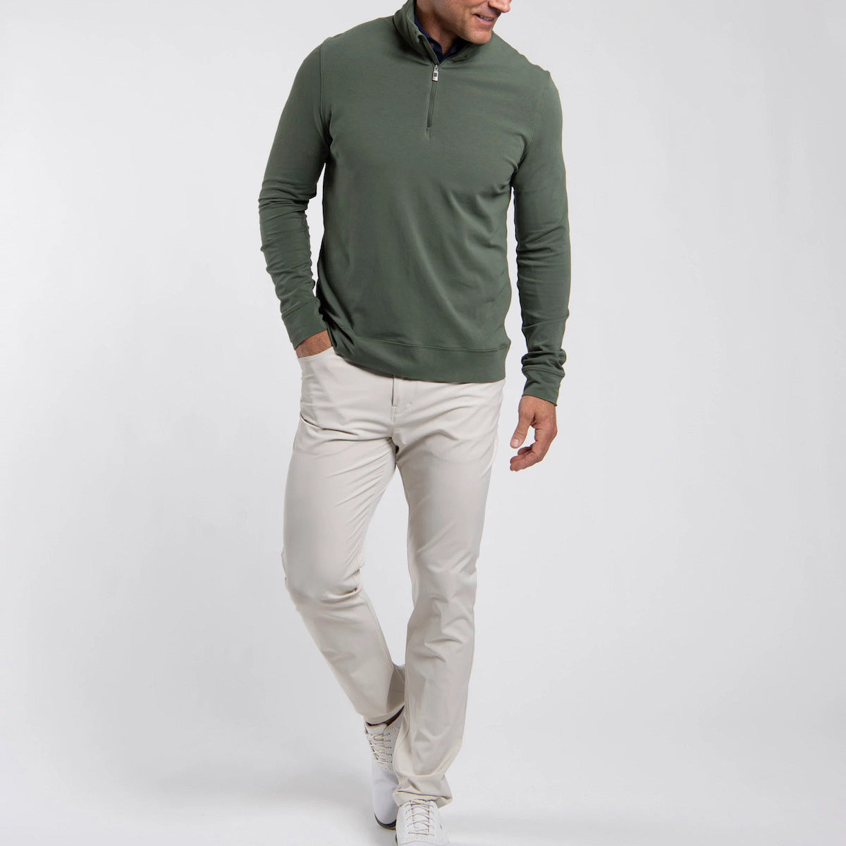 KJUS Men's Hollow Pima Half-Zip