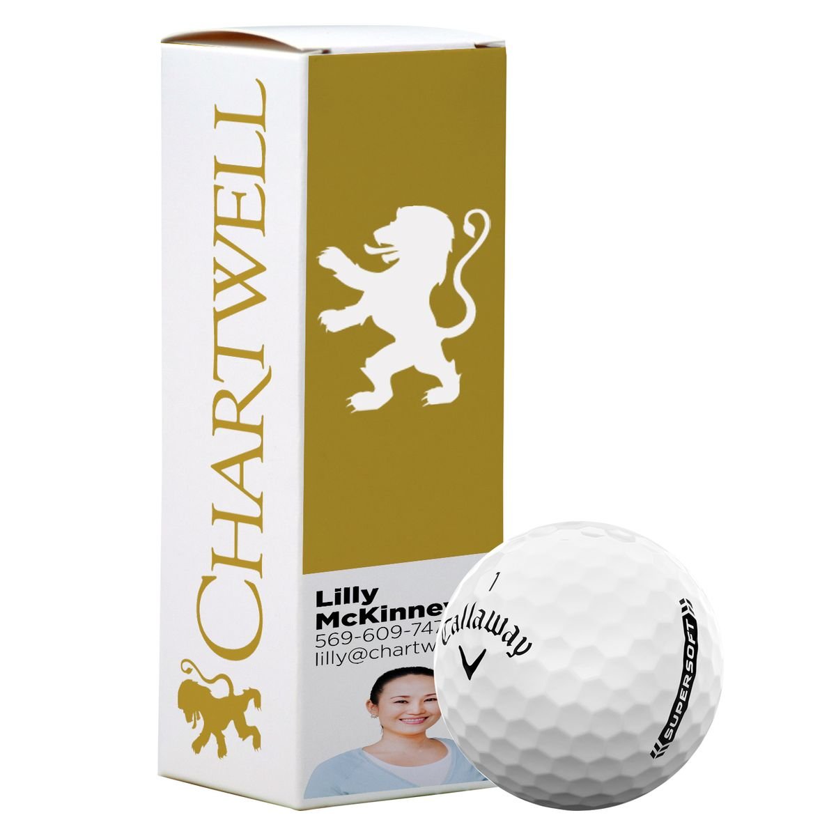 Callaway SuperSoft Custom Three Ball Sleeve