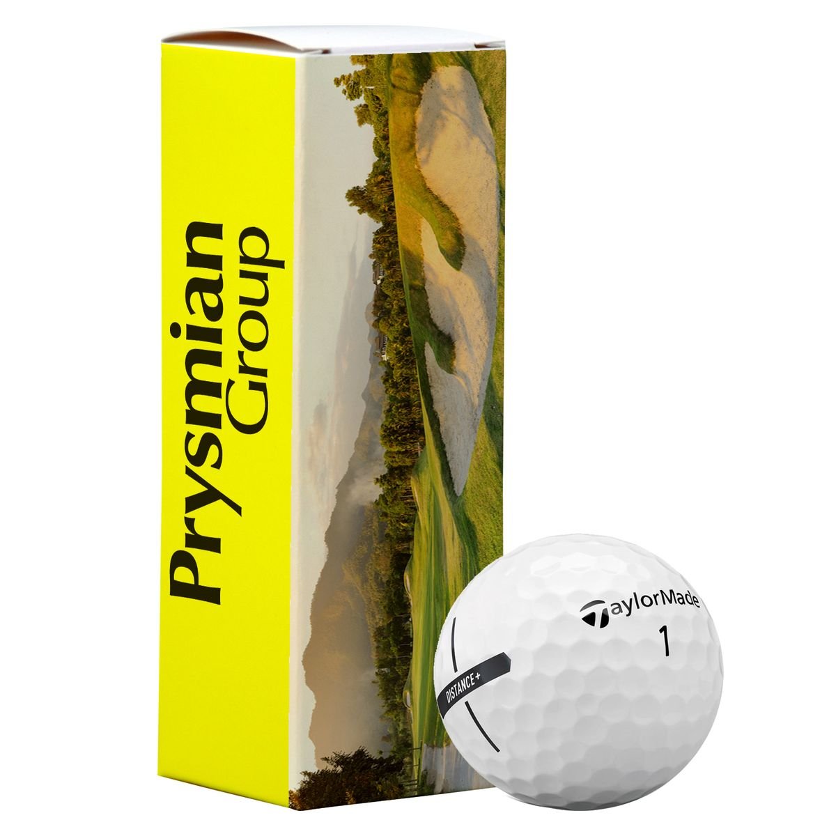 Taylormade Distance+ Golf Balls Custom 3-Ball Sleeve