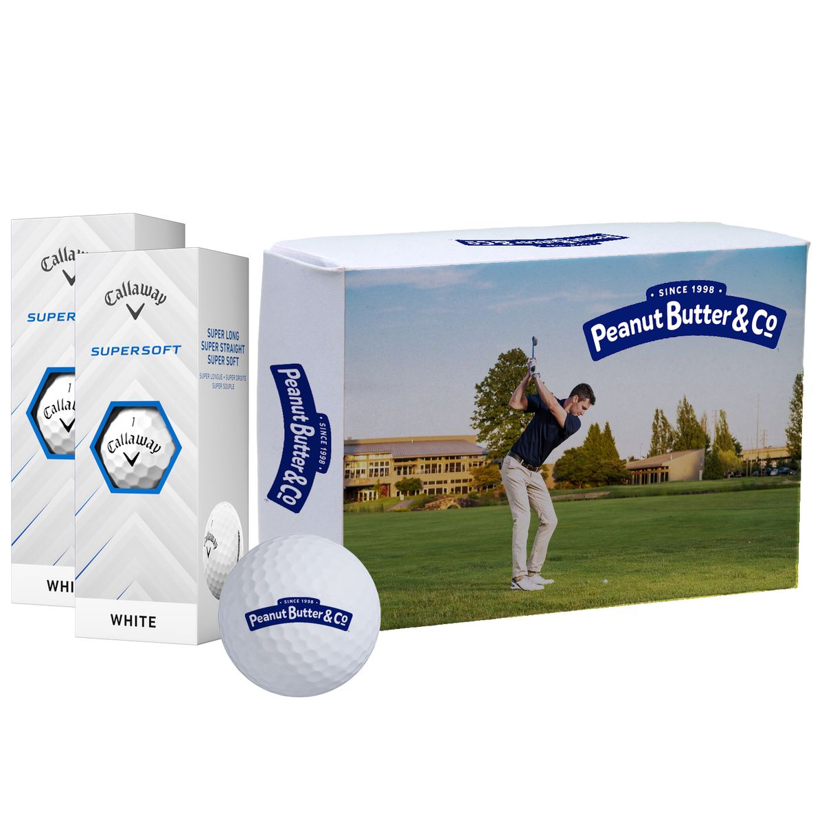 Callaway SuperSoft with Custom Half Dozen Box