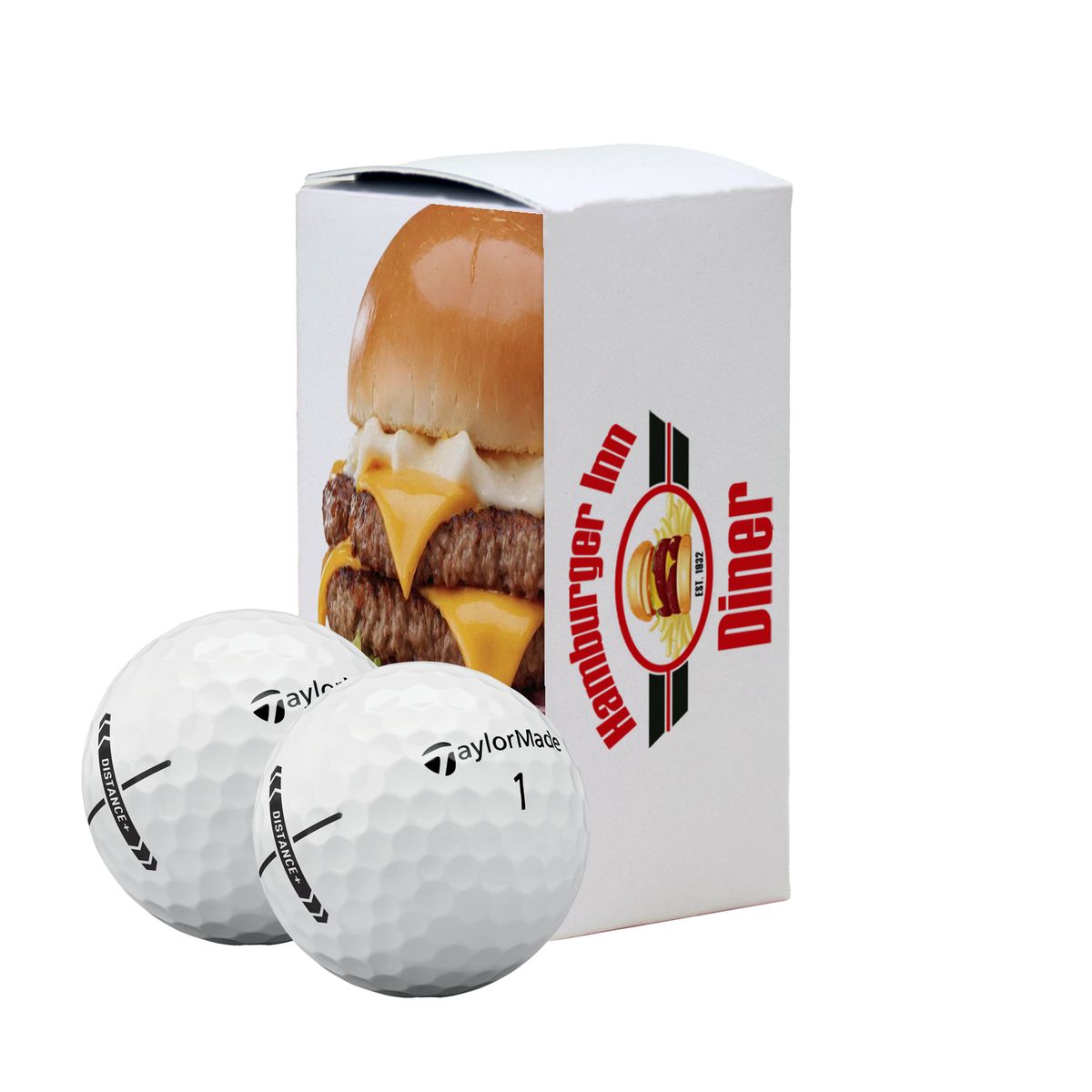 TaylorMade Distance+ Custom 2-Ball Sleeve