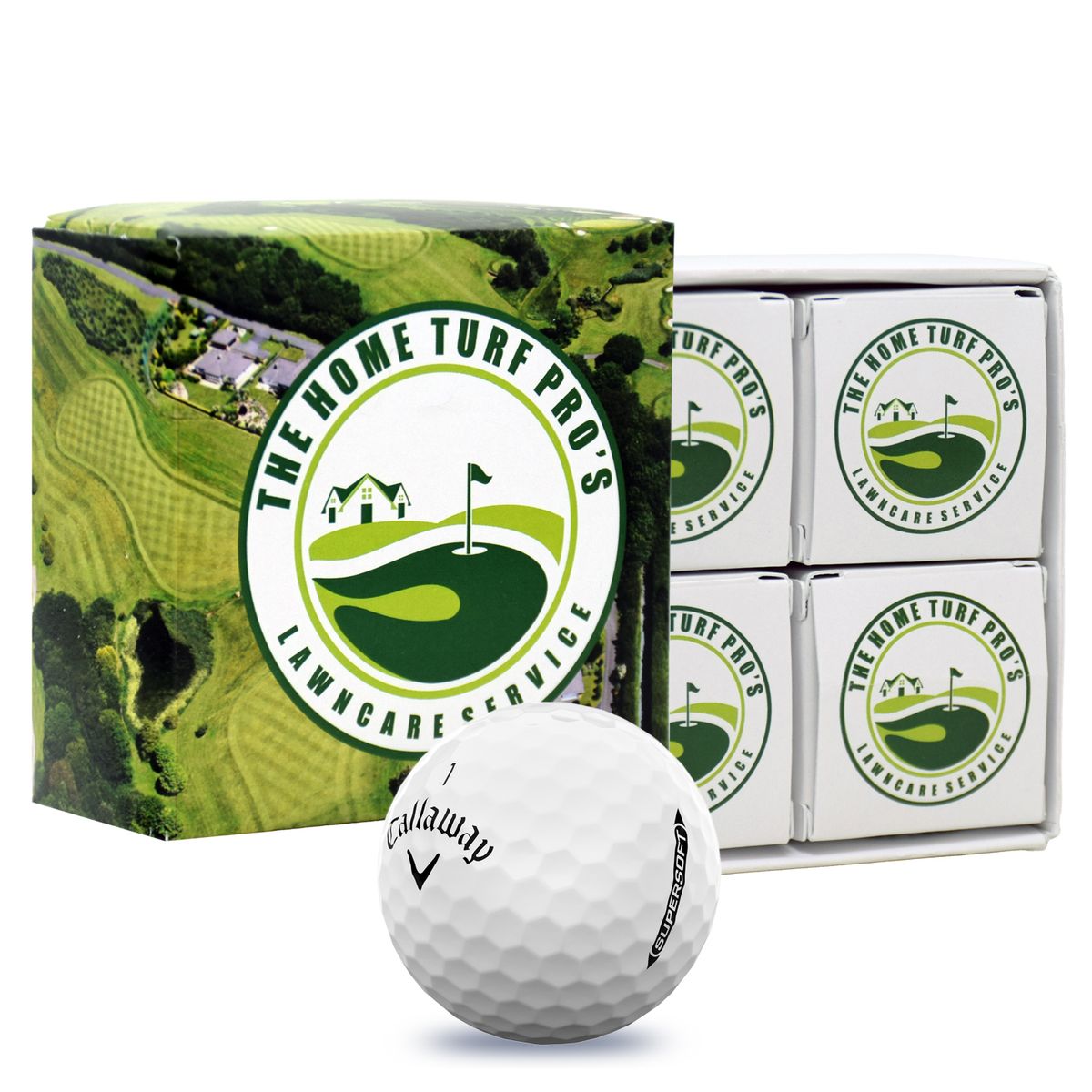 Callaway SuperSoft Custom 4-Ball Box