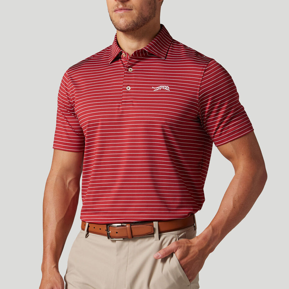 Sun Day Red SDR Stripe Polo II