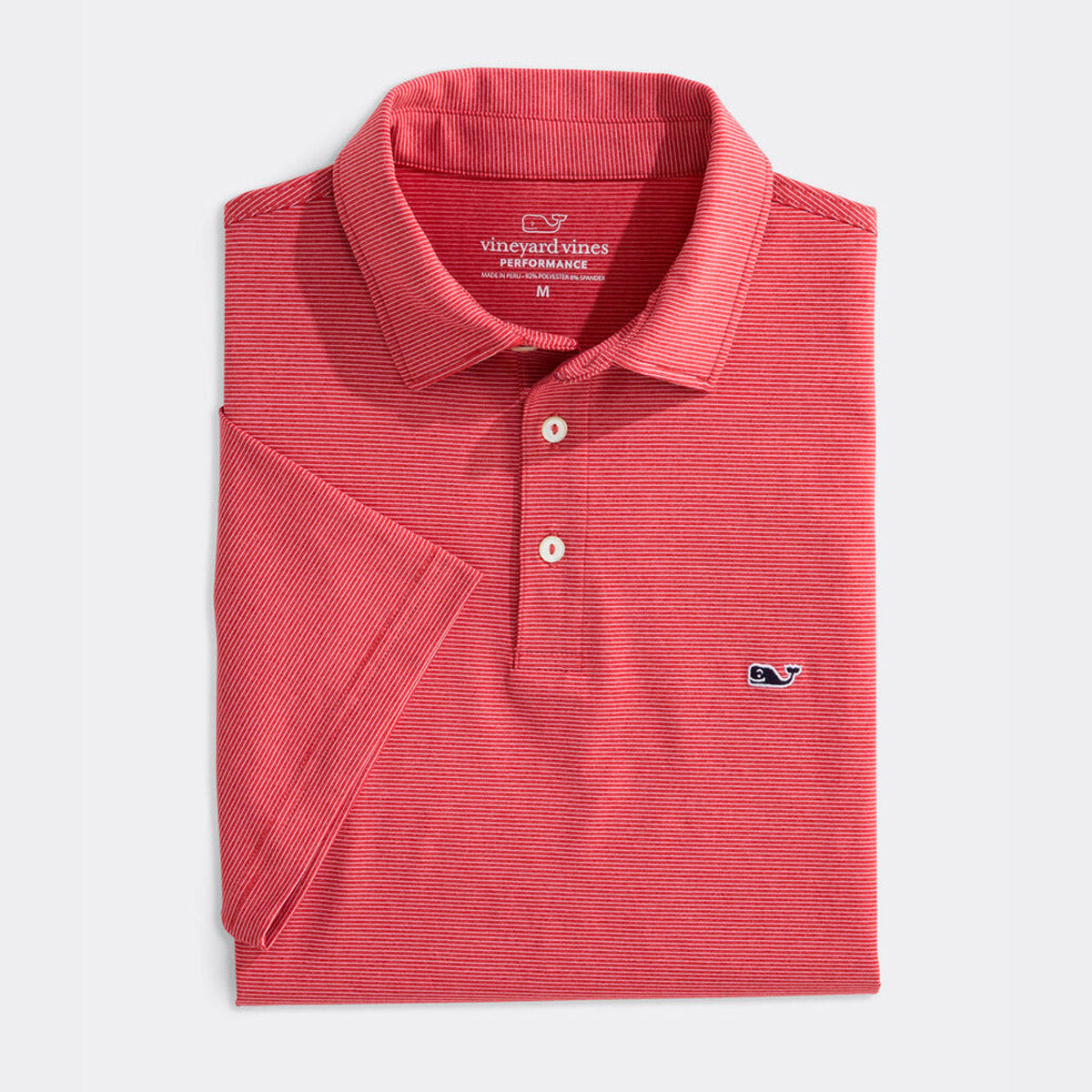 Vineyard Vines Men's St. Jean Stripe Sankaty Performance Polo