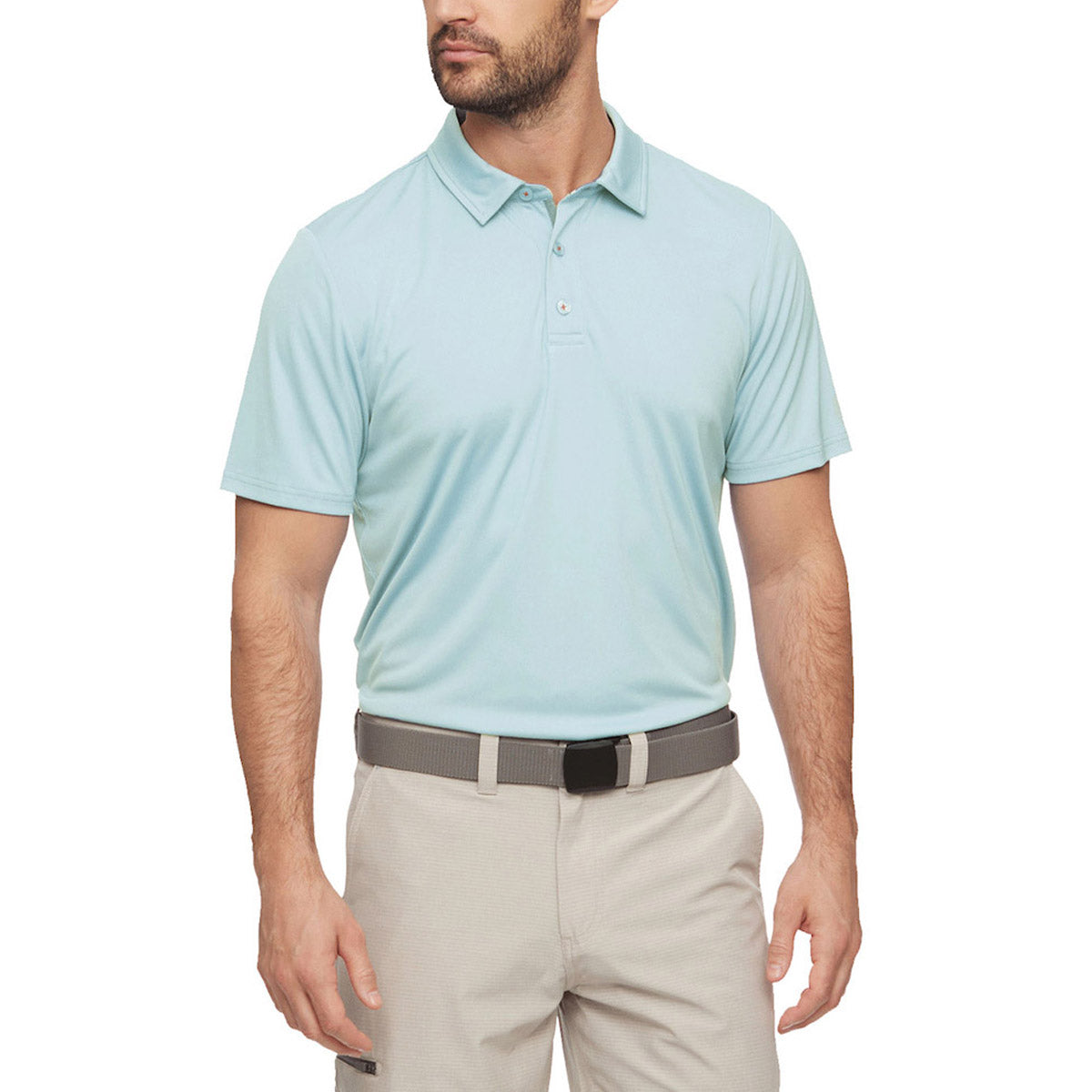 Flag & Anthem Men's SS Solid Performance Polo