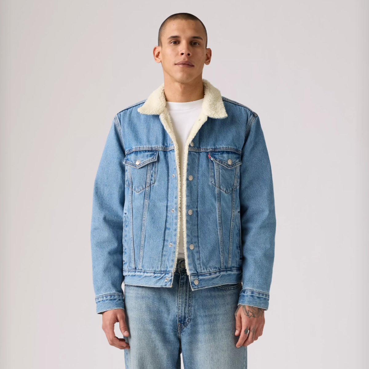 Levi's Men's Type 3 Sherpa Trucker