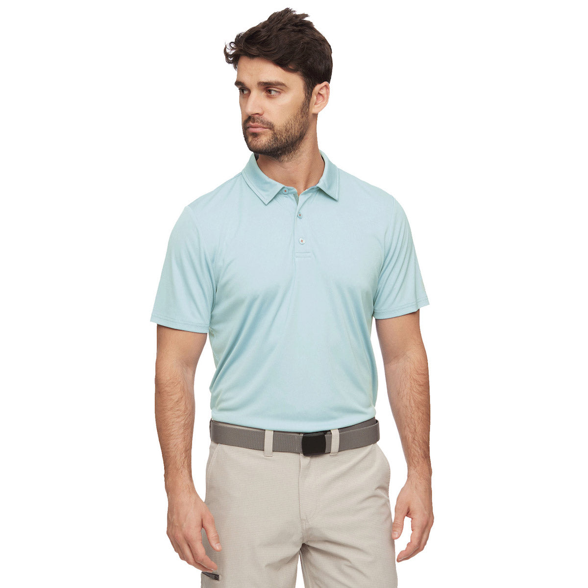 Flag & Anthem Men's SS Solid Performance Polo