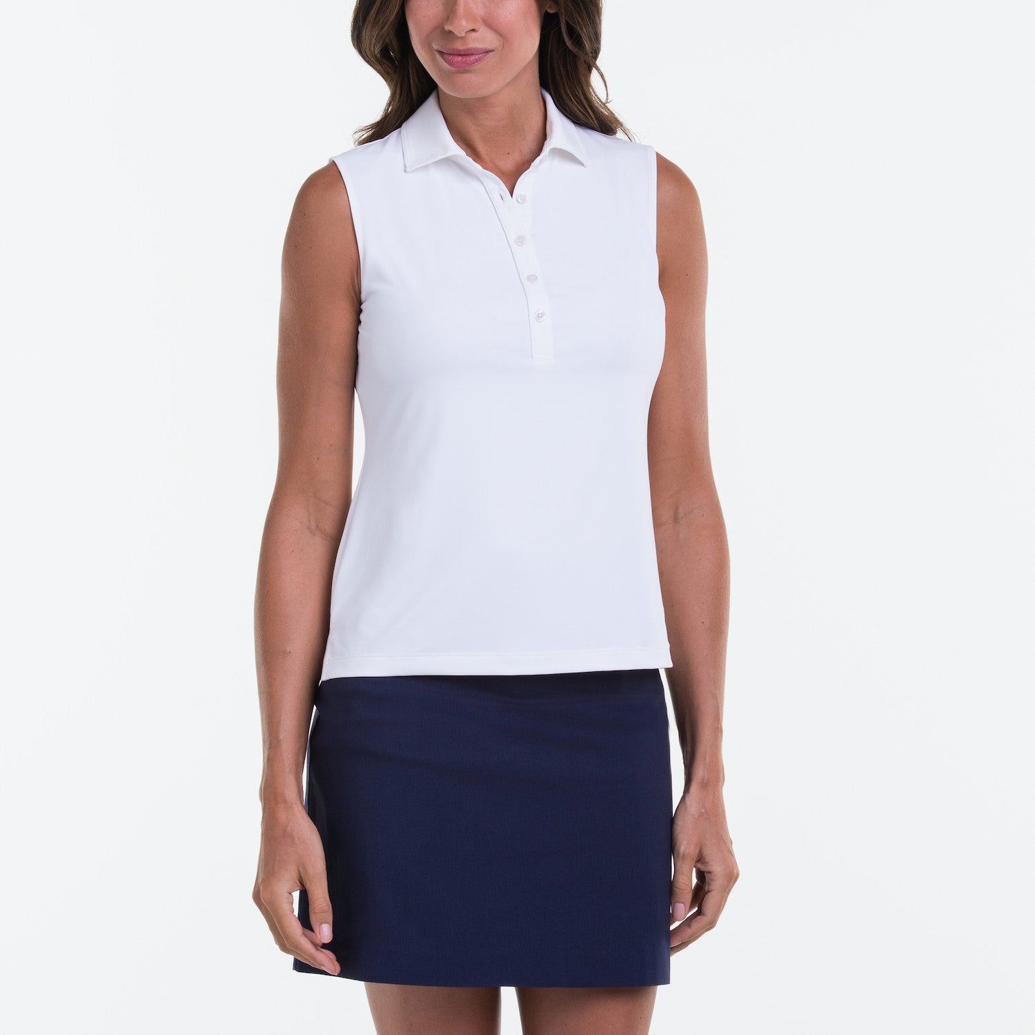 Fairway & Greene Women's Charlotte Sleeveless Polo Shirt