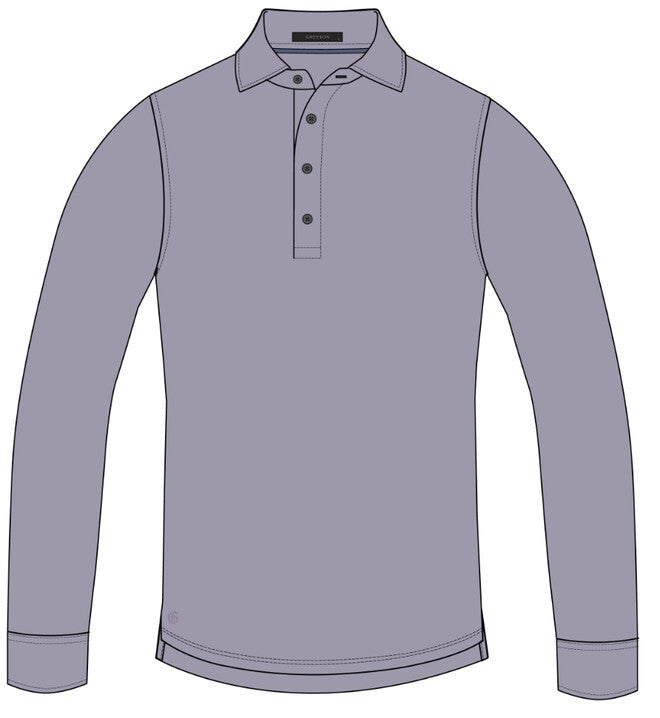 Greyson Men's Omaha Long Sleeve Polo