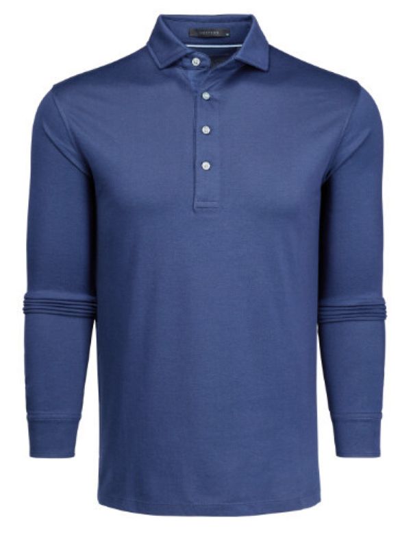 Greyson Men's Omaha Long Sleeve Polo