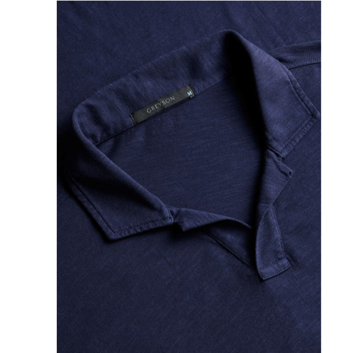 Greyson Men's Alpha Slub Johnny Collar Polo