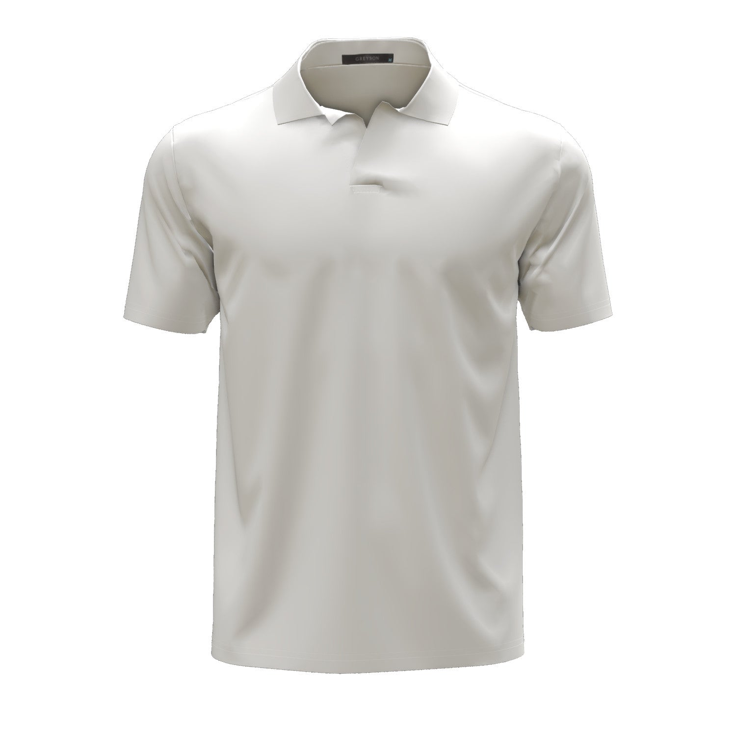 Greyson Men's Alpha Slub Johnny Collar Polo