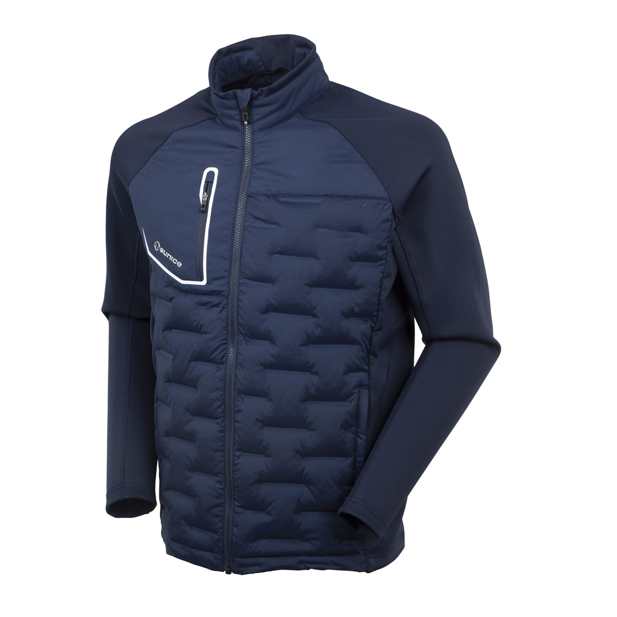 Sunice Men's Platinum Element Shield Thermal Hybrid Jacket (Hamilton 2.0)