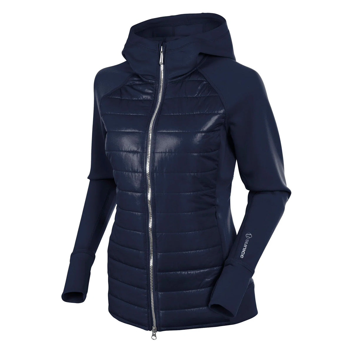 Sunice Women's Lola Thermal Hybrid Hooded Jacket