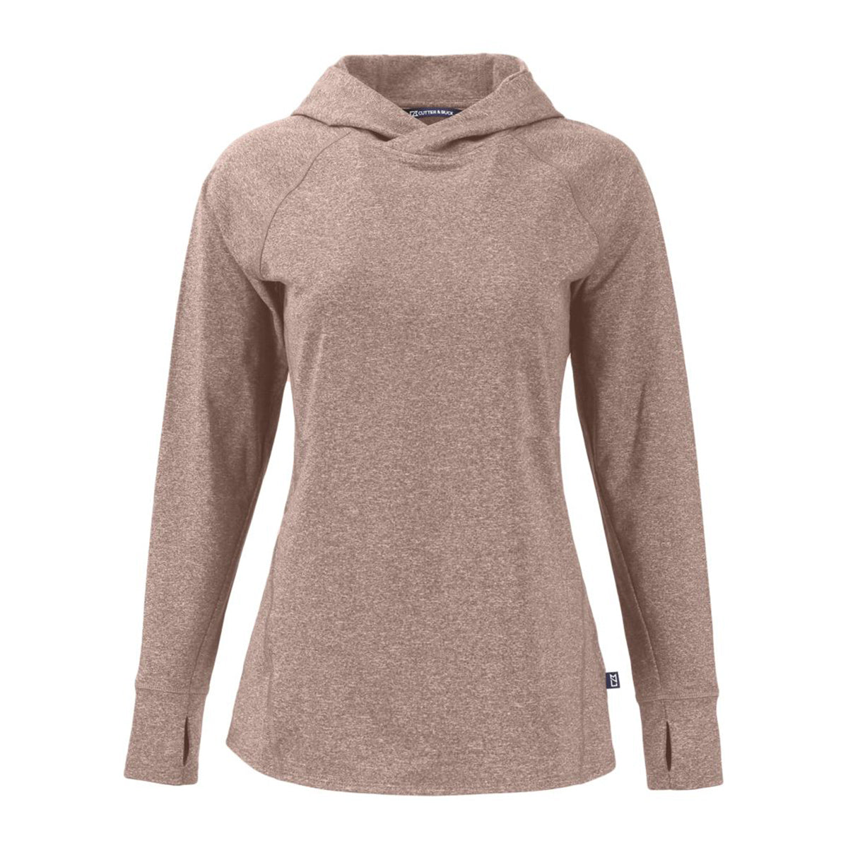 Cutter & Buck Women's Adapt Recycled Soft Knit Stretch Hooded Pullover