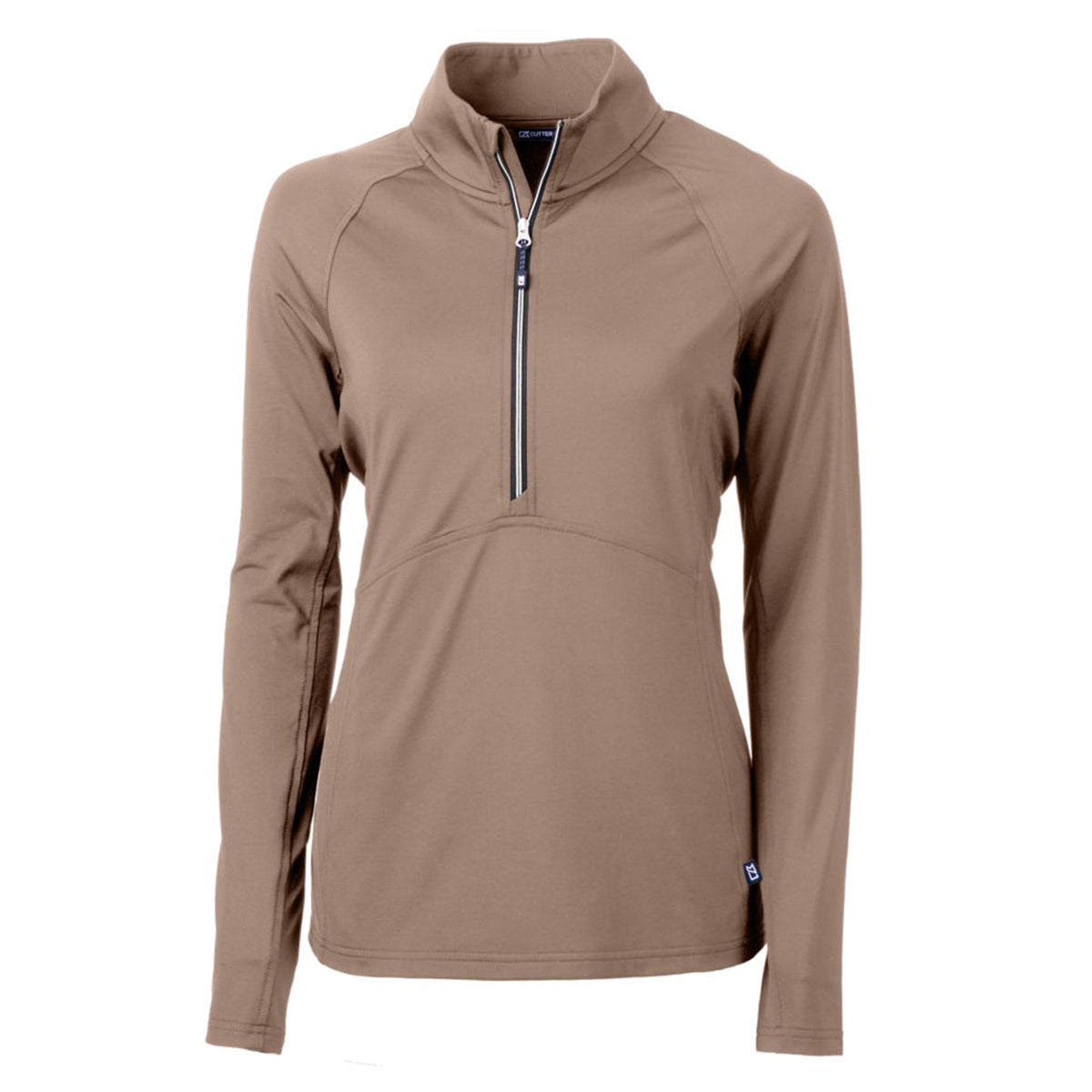 Cutter & Buck Women's Adapt Recycled Soft Knit Stretch Half-Zip Pullover