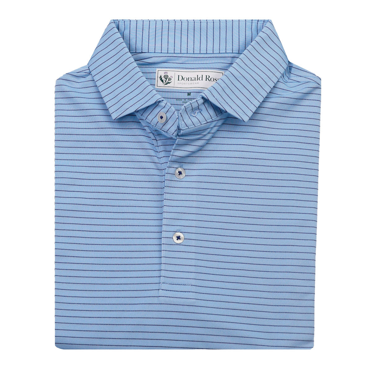 Donald Ross Mick Baby Pique Pin Stripe