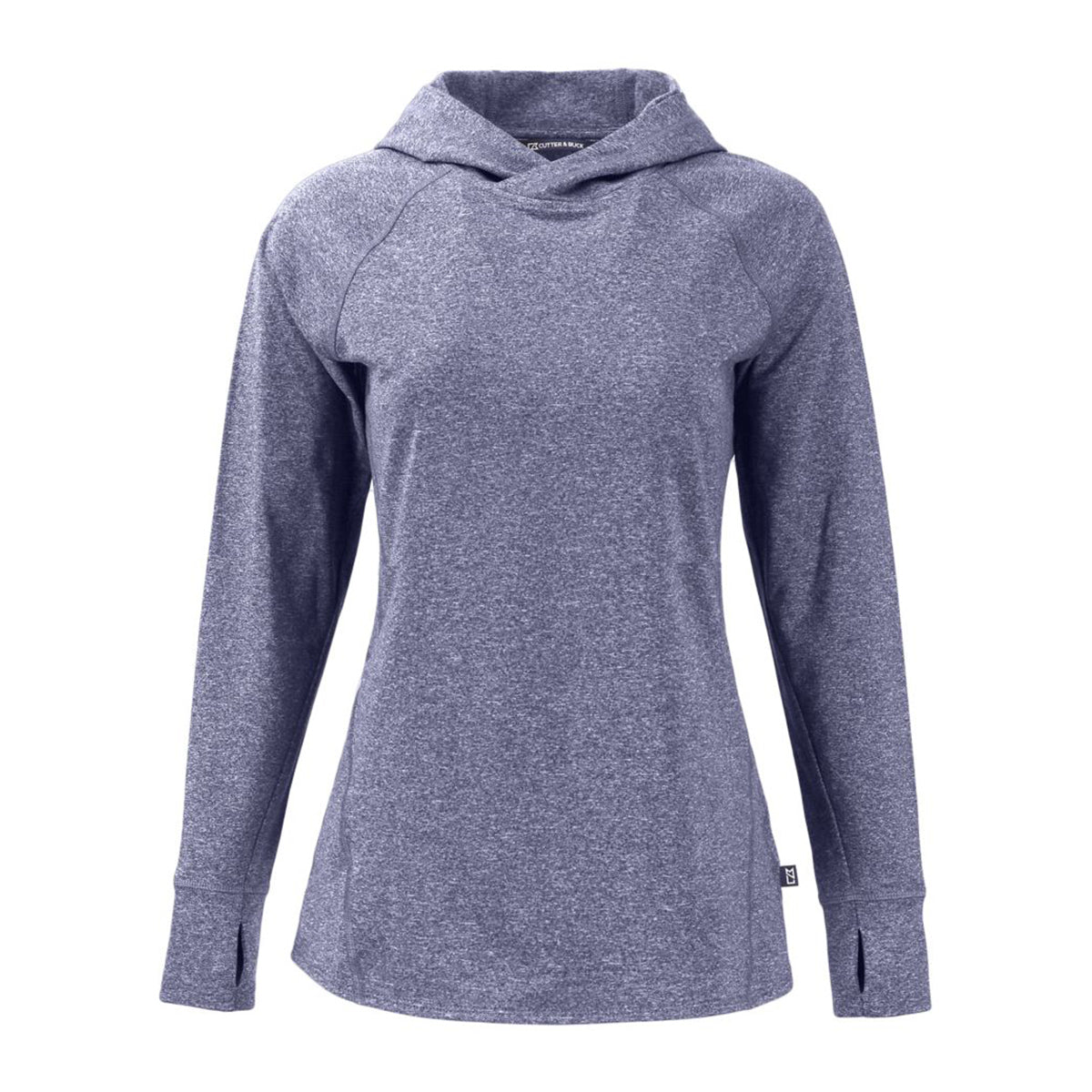 Cutter & Buck Women's Adapt Recycled Soft Knit Stretch Hooded Pullover